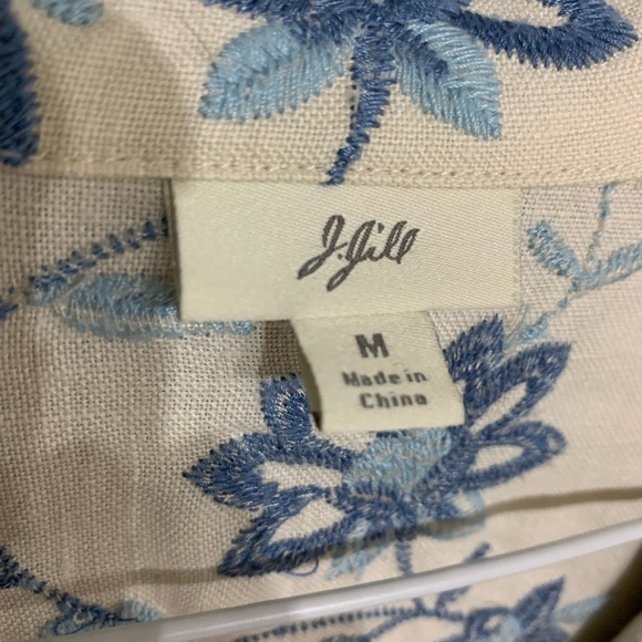 J. Jill linen jacket - Picture 3 of 5